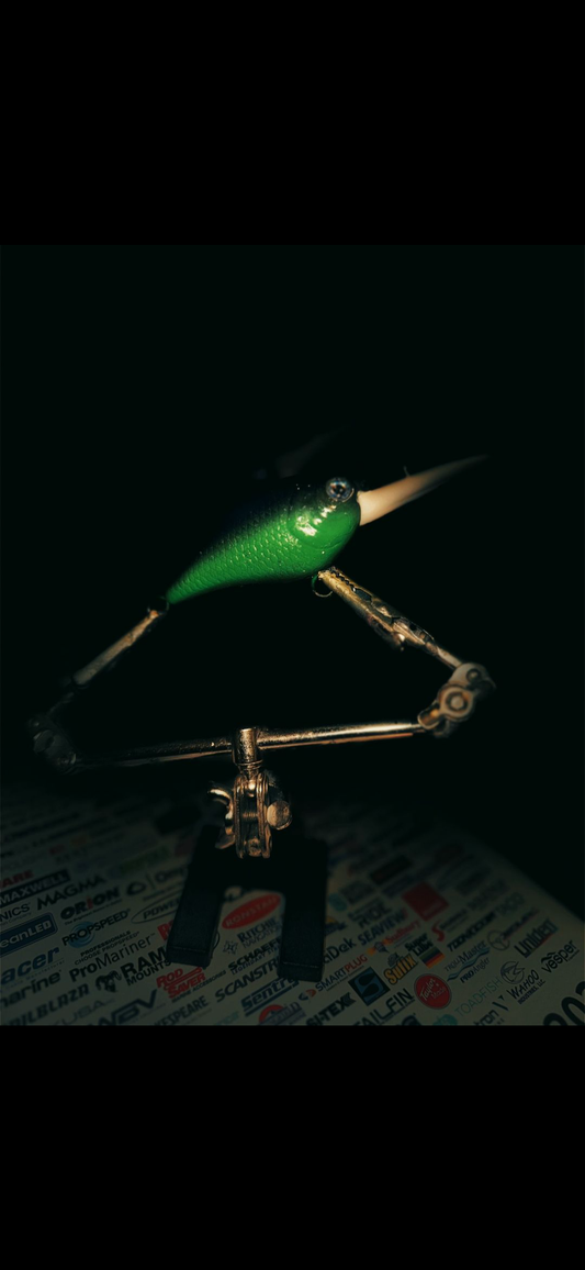 Neon Green Crankbait
