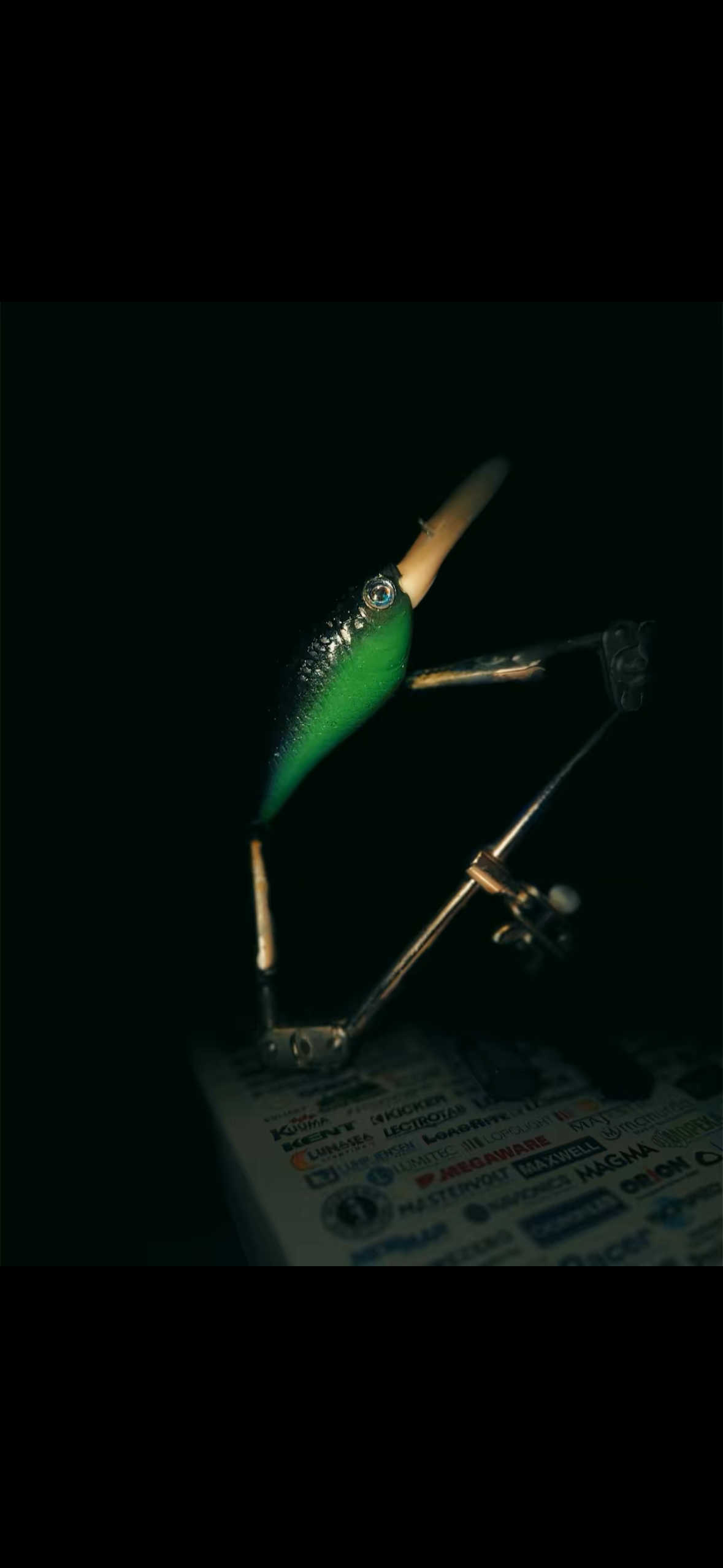 Neon Green Crankbait