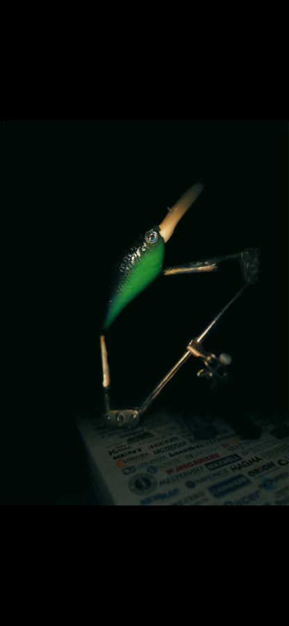 Neon Green Crankbait